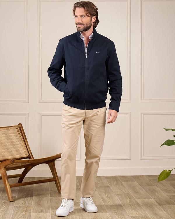 Blouson de printemps bleu