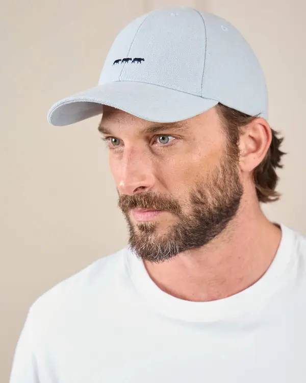 Casquette denim Gaetan bleu