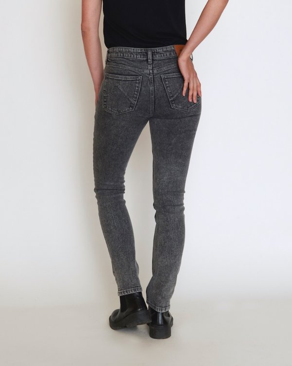 Jean slim denim effet délavé gris Jean slim denim effet délavé gris