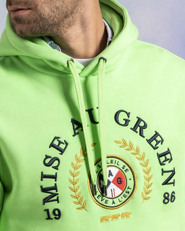 Sweat à capuche unisexe blason Le soleil se lève à l'Est Sweat à capuche unisexe blason Le soleil se lève à l'Est