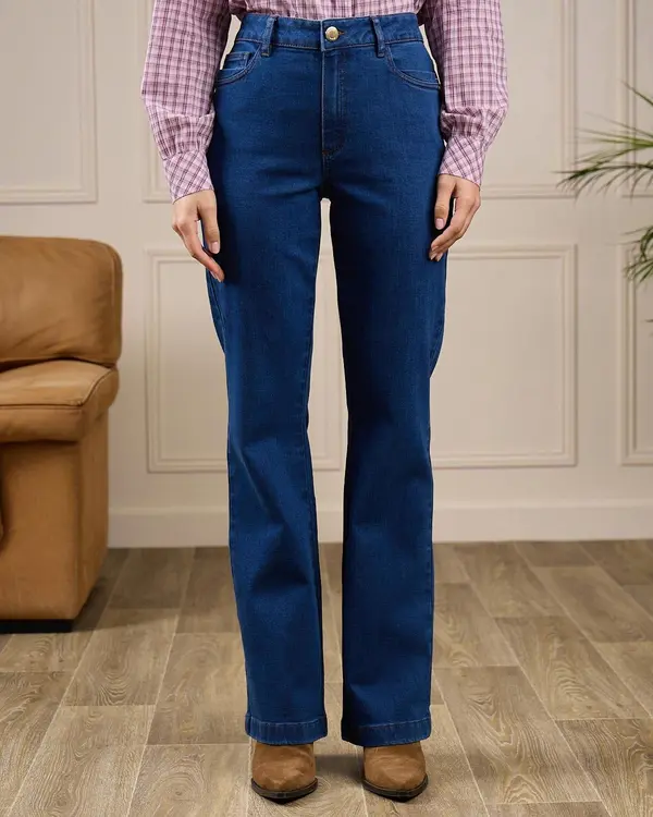Jean flare Daniel bleu