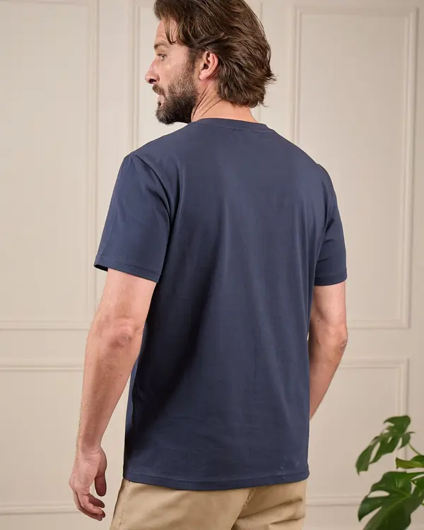T-shirt Cédric bleu