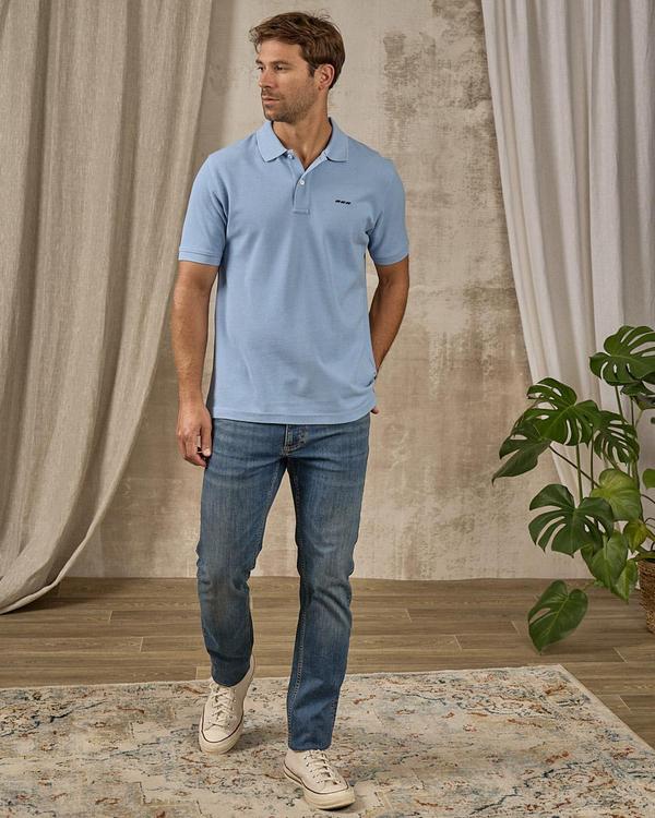 Polo Collin bleu Polo Collin bleu