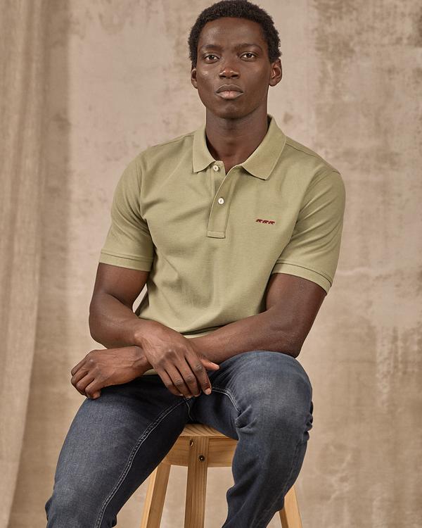Polo Collin vert