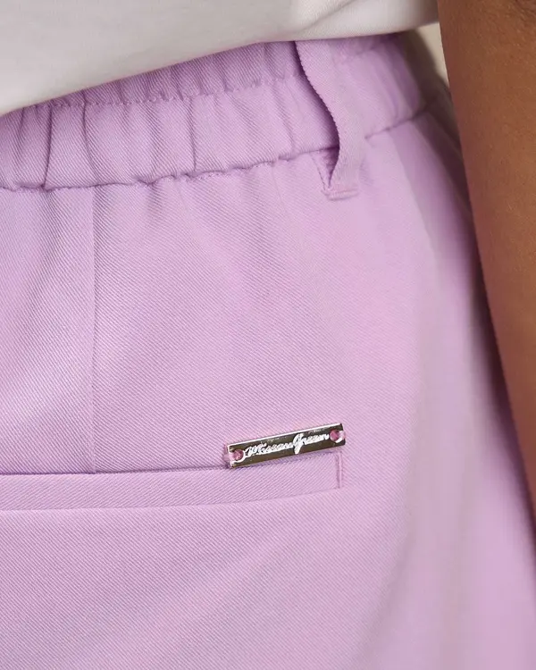 Pantalon cigarette Carrie violet