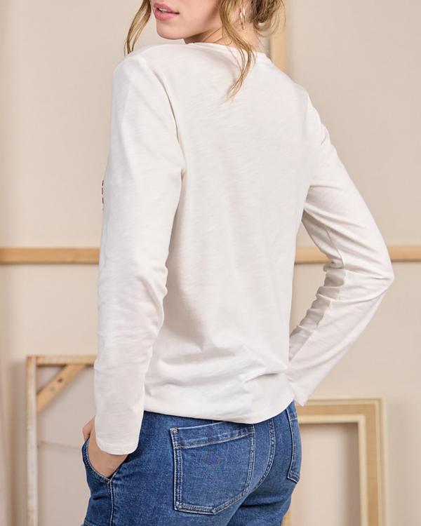 T-shirt message blanc