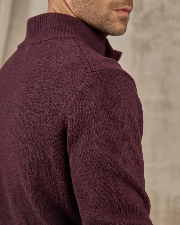 Pull col camionneur rouge Pull col camionneur rouge