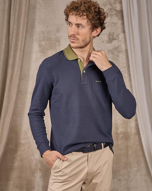 Polo Erwann bleu
