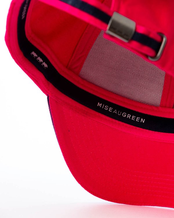 Casquette baseball unie en coton rose Casquette baseball unie en coton rose