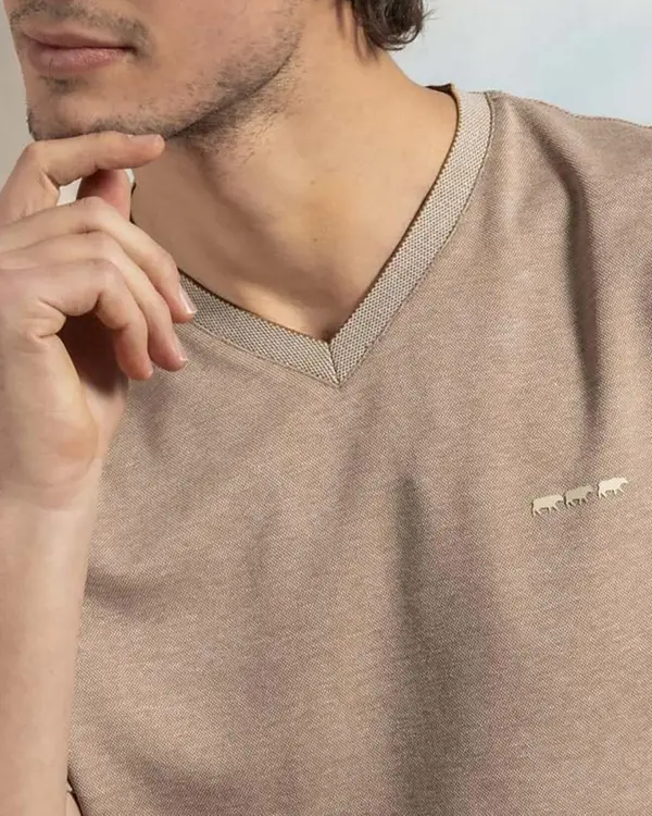 T-shirt col V uni T-shirt col V uni