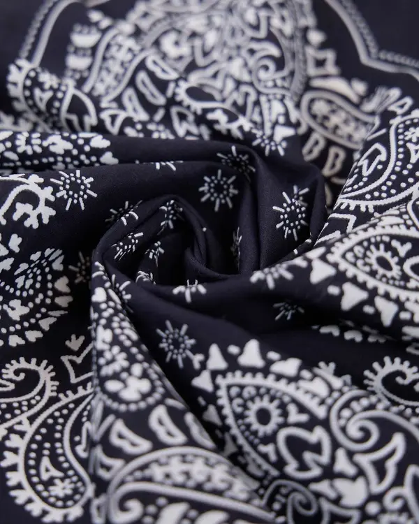 Foulard bandana bleu
