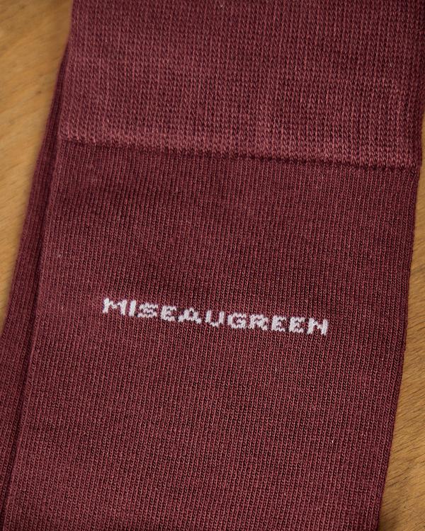 Chaussettes bambou rouge