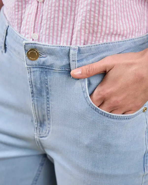 Jean confort Gianna bleu