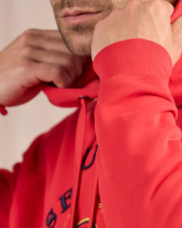 Hoodie blason rouge Hoodie blason rouge