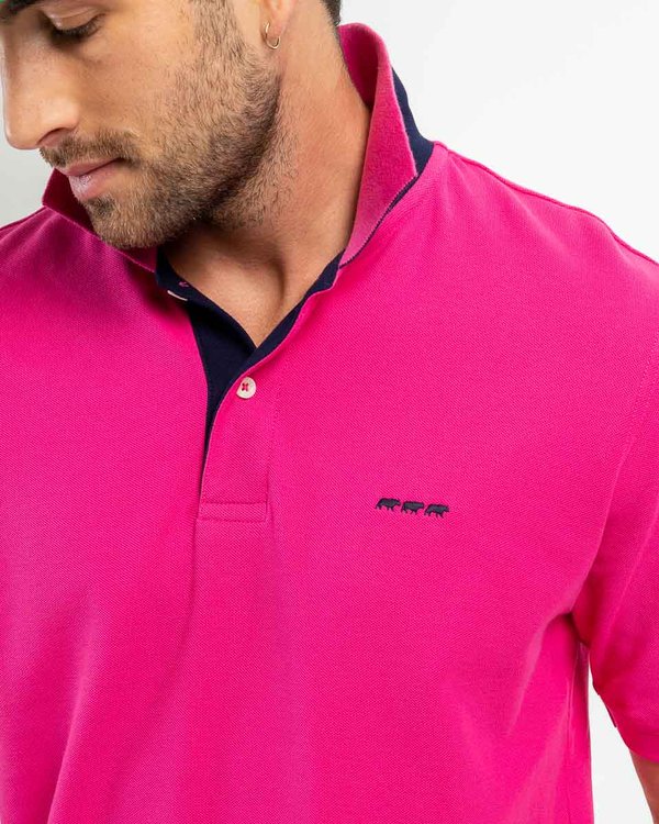 Polo piqué Max coupe droite à manches courtes en coton Polo piqué Max coupe droite à manches courtes en coton