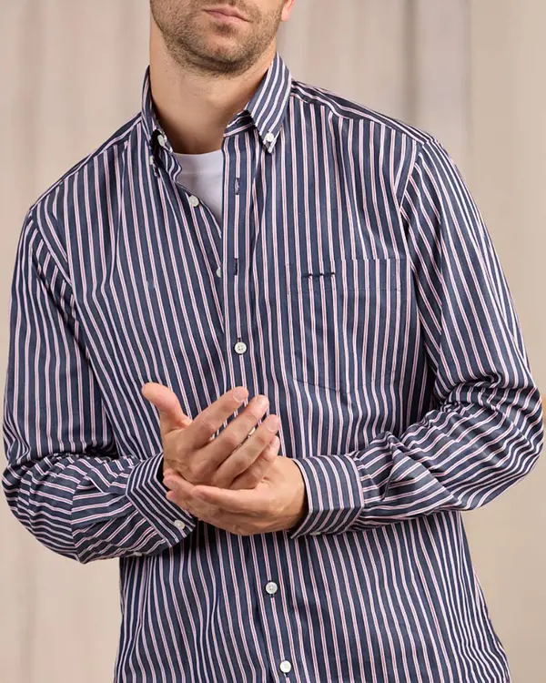 Chemise manches longues bleu Chemise manches longues bleu