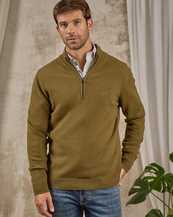 Pull col camionneur vert Pull col camionneur vert