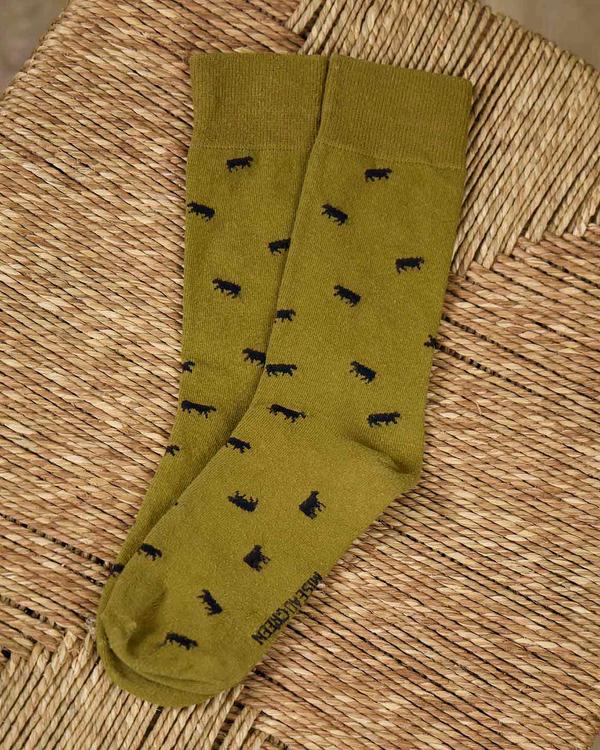 Chaussettes Billie vert