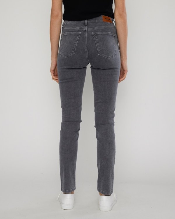 Jean slim fit Lucie en coton gris Jean slim fit Lucie en coton gris
