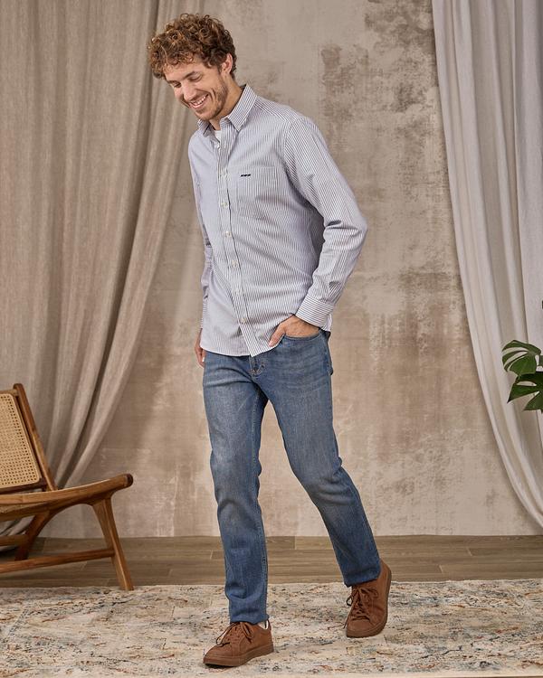 Chemise Eunice bleu