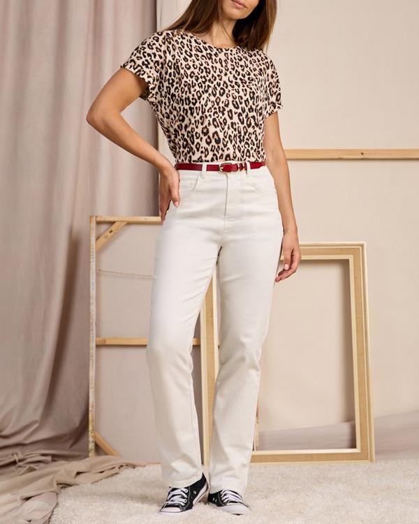 T-shirt Chérie beige