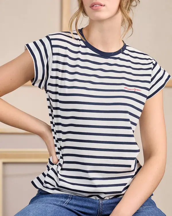 T-shirt charme blanc