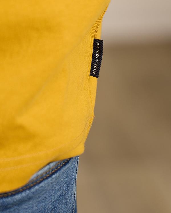 T-shirt brodé 40 ans jaune