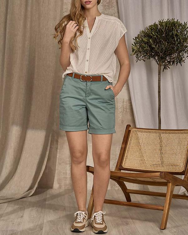 Top chaîne et trame blanc