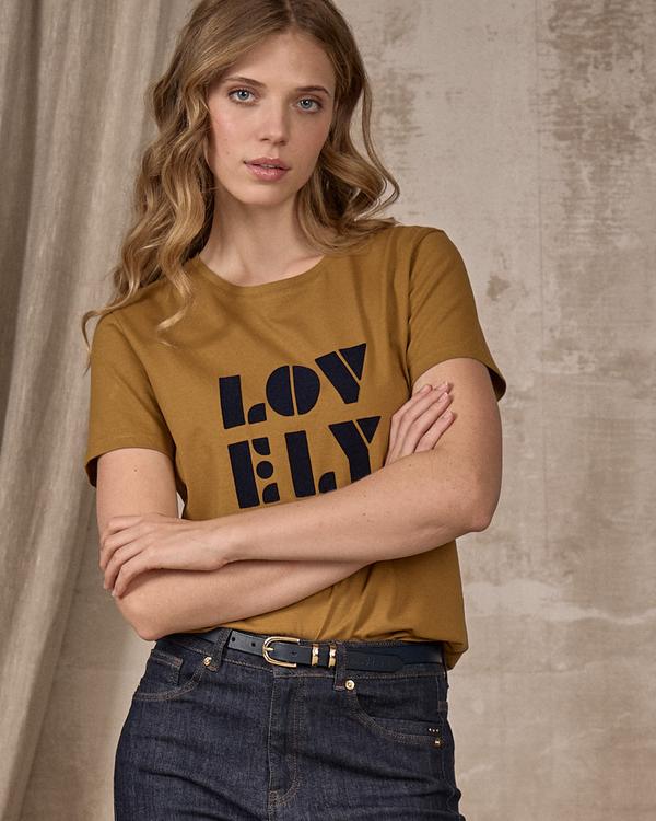 T-shirt Élodie jaune T-shirt Élodie jaune