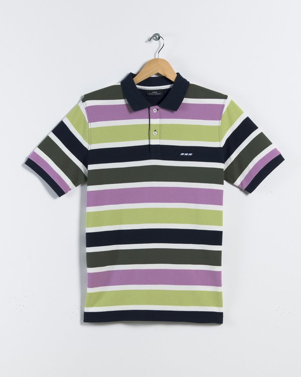 Polo rayé 2025