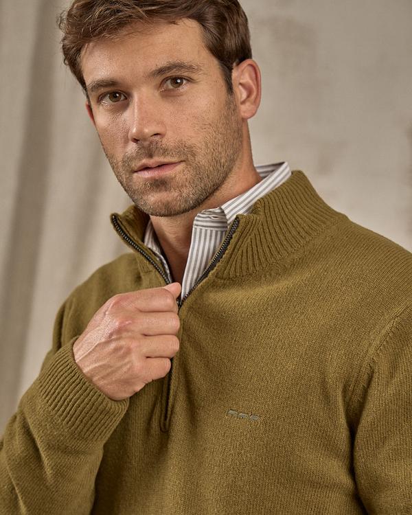 Pull col camionneur vert Pull col camionneur vert