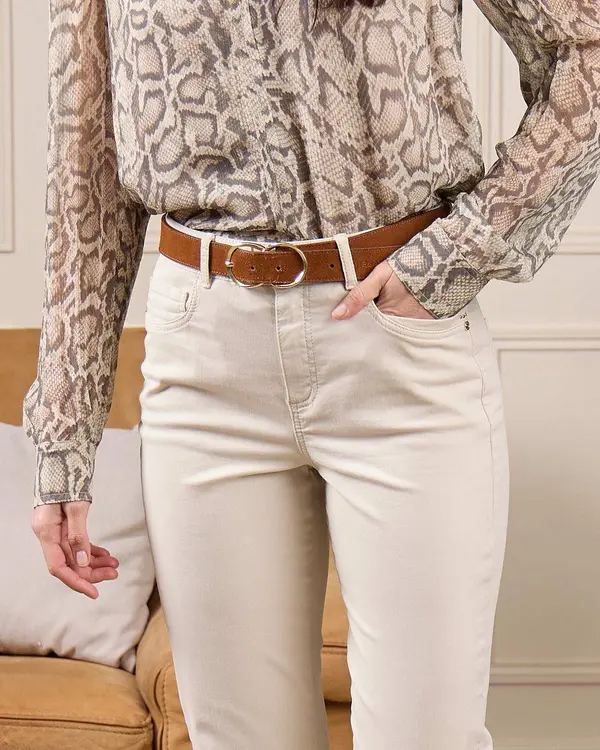Pantalon Charly blanc