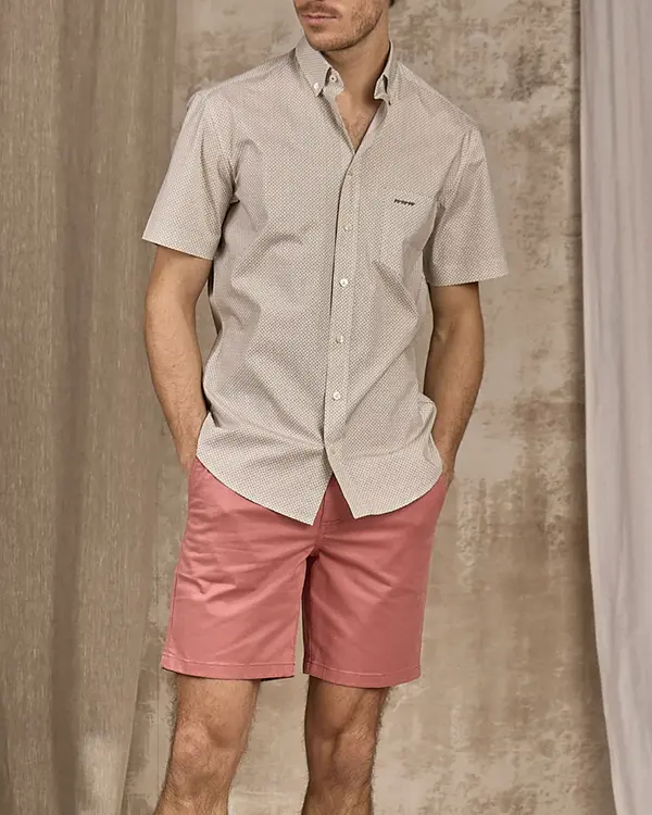 Chemise fantaisie blanc