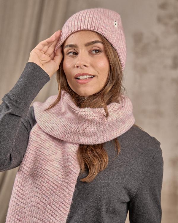 Bonnet maille rose Bonnet maille rose