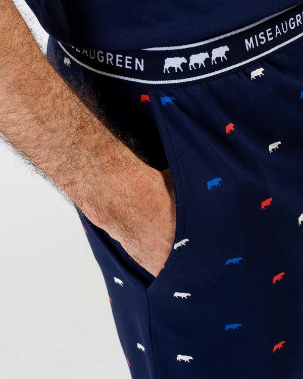 Pyjashort imprimé petites vaches
