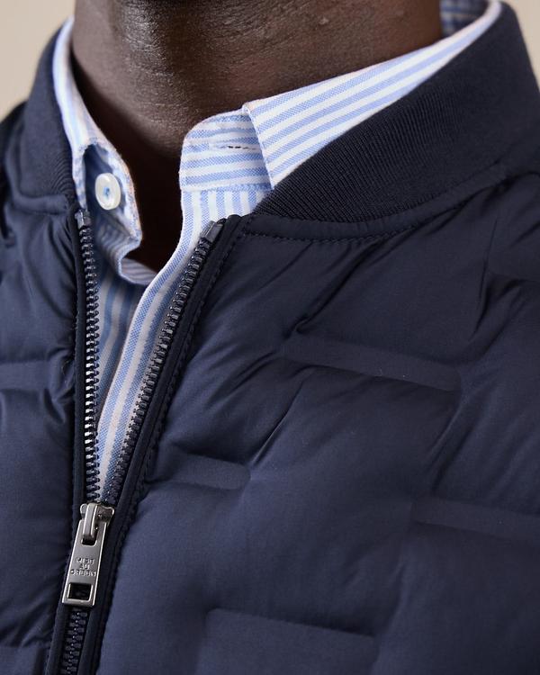 Doudoune sans manches bleu