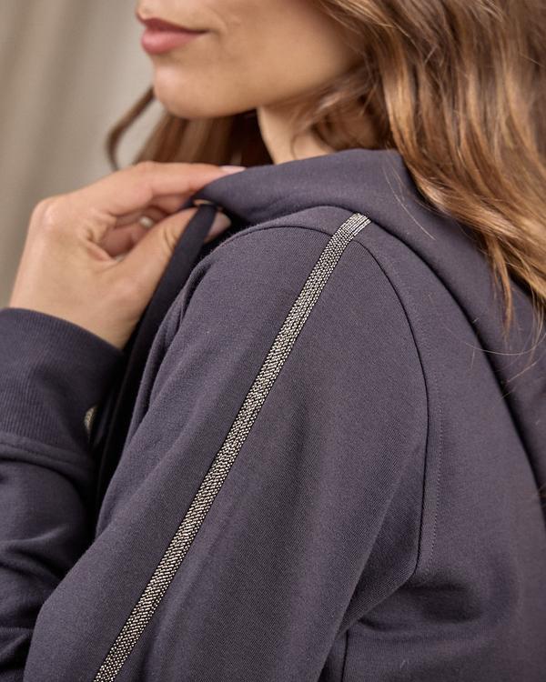 Sweat zippé bleu Sweat zippé bleu