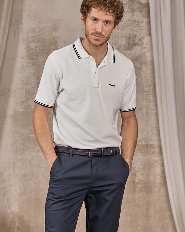 Chino modern fit bleu