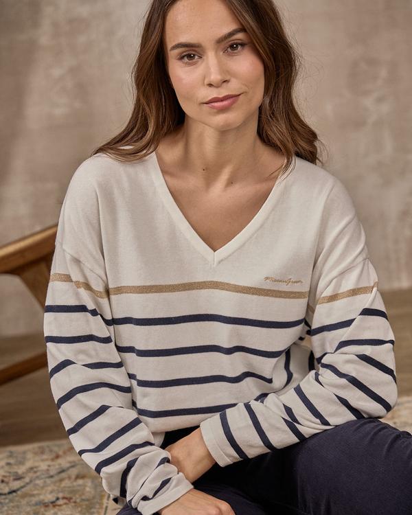 Pull marinière blanc Pull marinière blanc