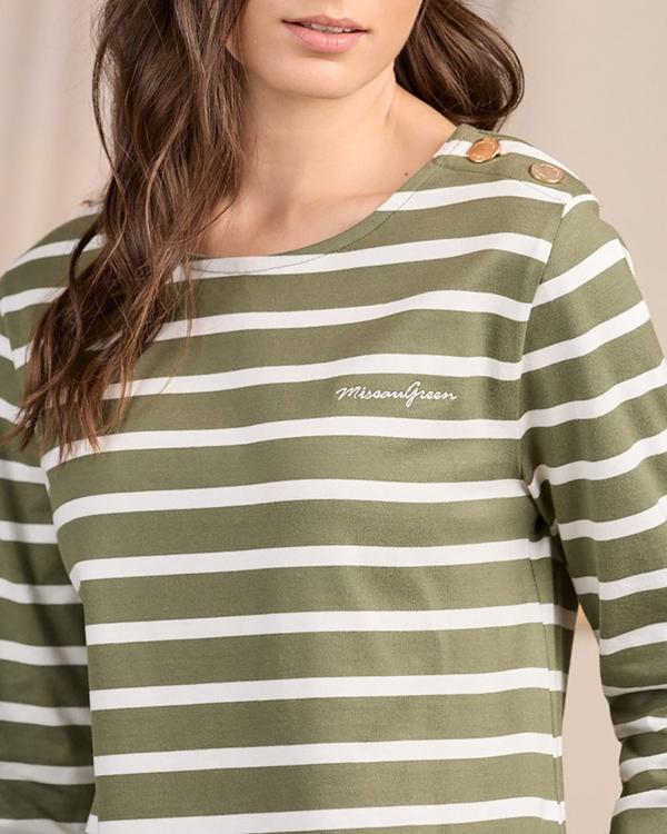 T-shirt Cyrielle vert
