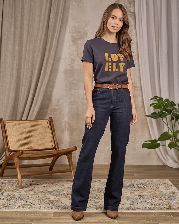T-shirt Élodie bleu