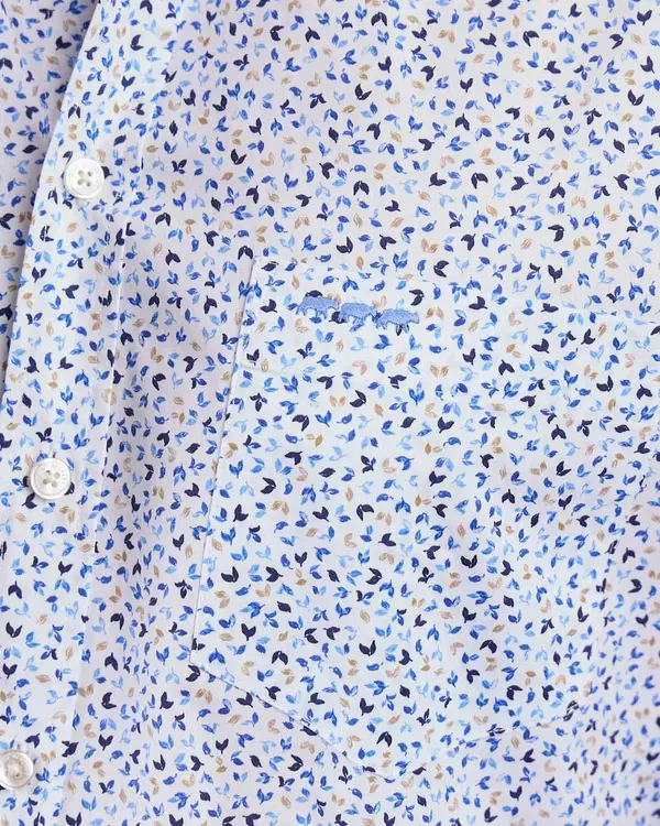 Chemise Easy Care George bleu