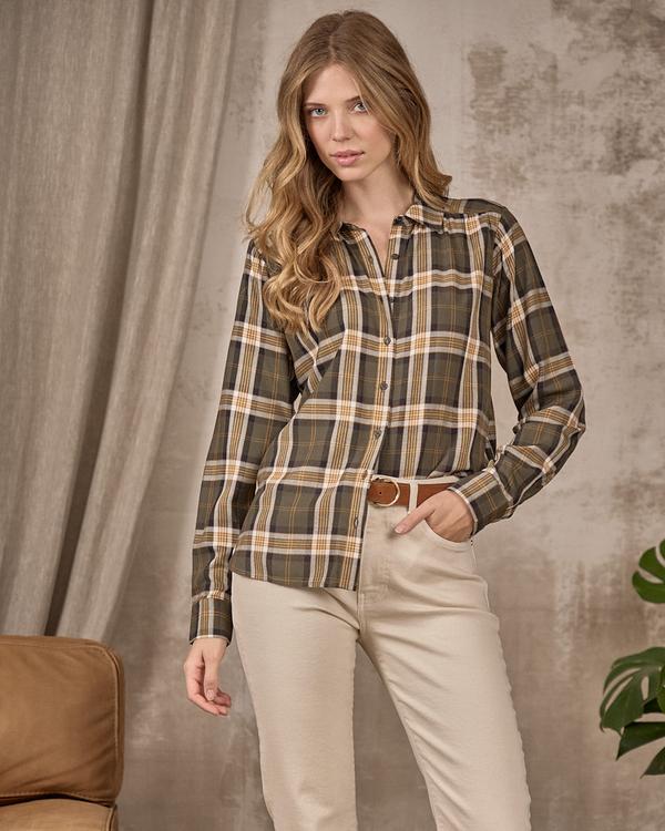 Chemise Elisa vert