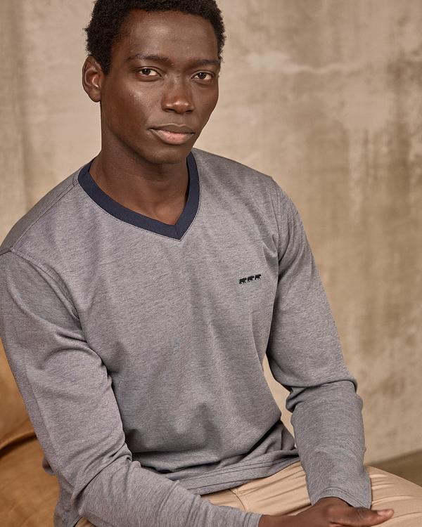 T-shirt Elston bleu