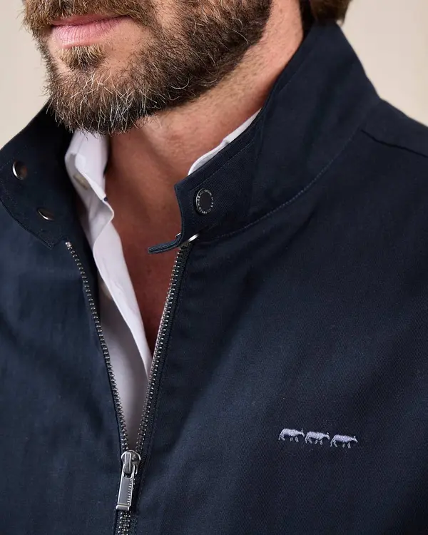 Blouson de printemps bleu