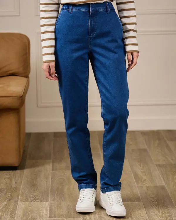 Joggjean bleu