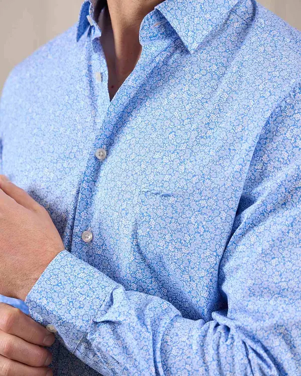 Chemise Garren bleu