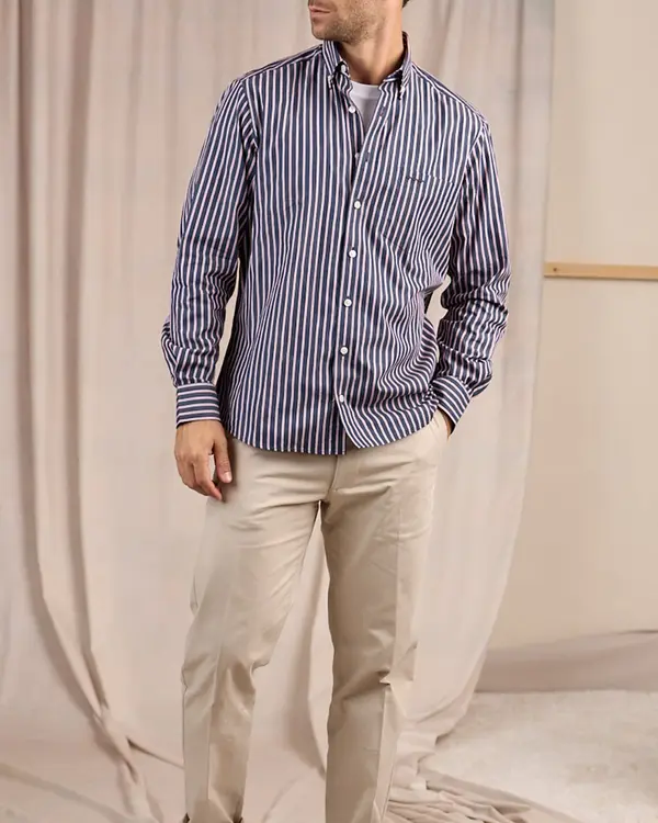 Chemise manches longues bleu Chemise manches longues bleu