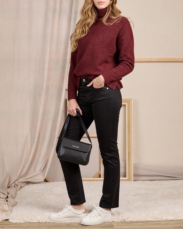 Pantalon droit noir Pantalon droit noir