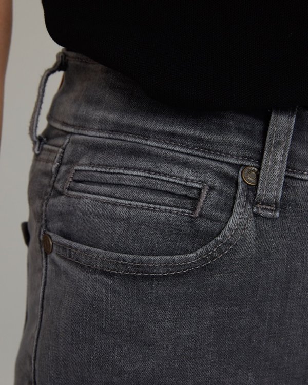 Jean slim fit Lucie en coton gris Jean slim fit Lucie en coton gris